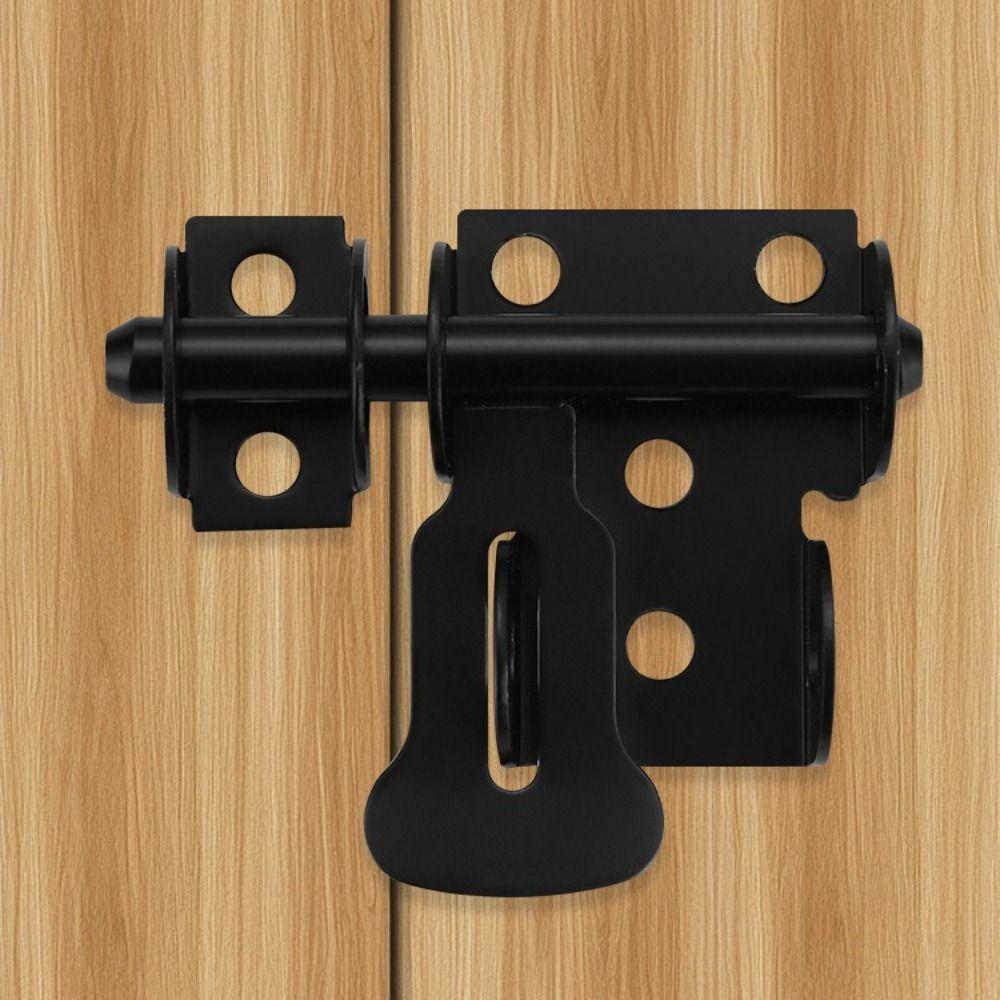 Stainless Steel Stainless Steel Door Latch With Screws Gate Safety Lock Bathroom Door