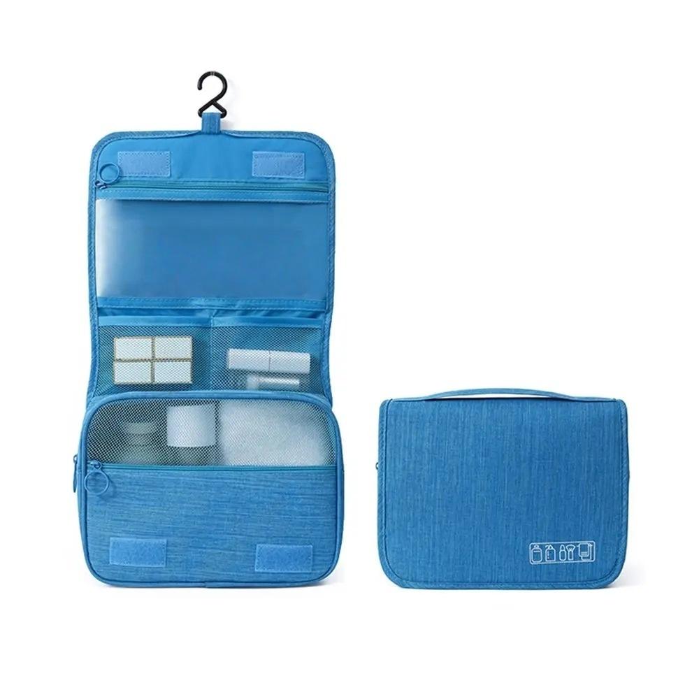 1PC Portable Large Capacity Travel Business Storage Bag for Women and Men Dry and Wet Separation Toiletries Hanging Storage Bag