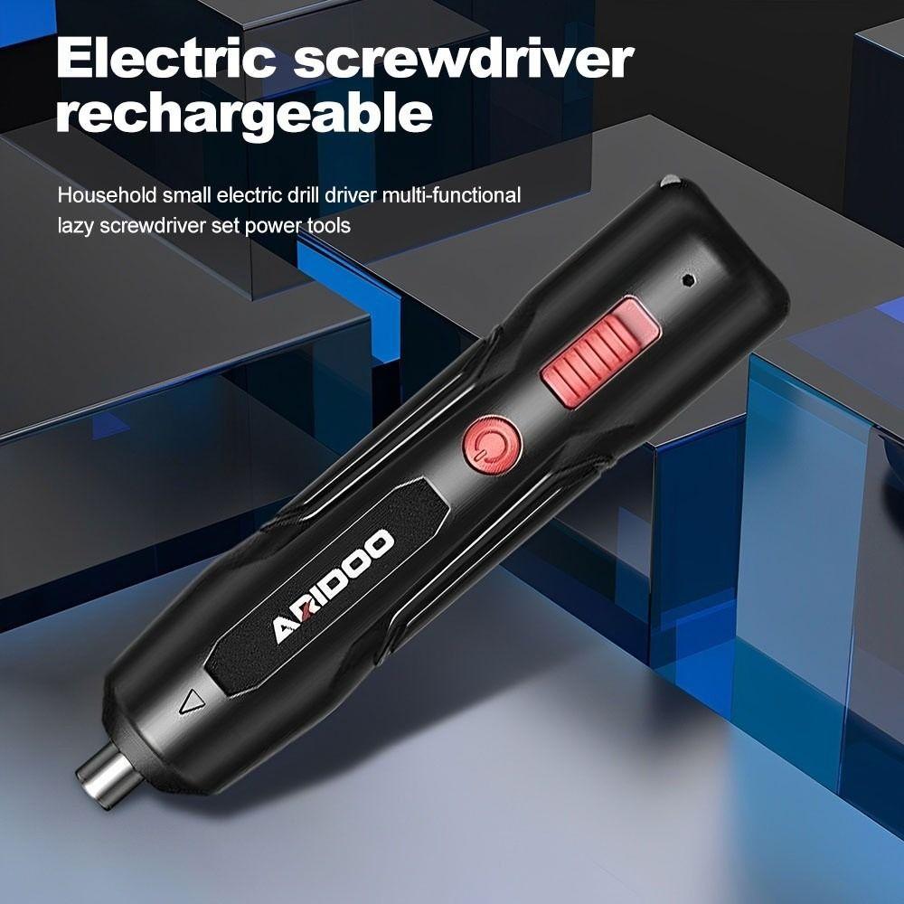 Rechargeable Mini Electric Screwdriver Multifunction Torque Repair New Power Drill Bit
