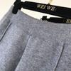Chic Autumn Winter Chic Harem Pants Women Loose Trousers Comfortable Thick Warm All-match Knitted Granny Pants