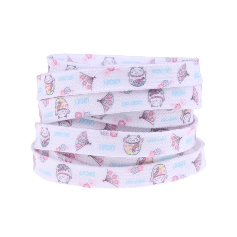 Anime Pattern Shoelaces 120cm-Kawaii Cartoon Design for Flat Shoes,Vibrant Replacement Laces for Fashion Sneakers&Casual Wear