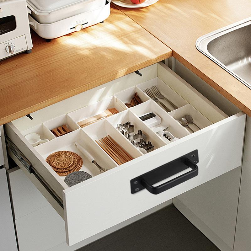 Surface-Mounted No-Drill Sliding Glass Door and Drawer Handle