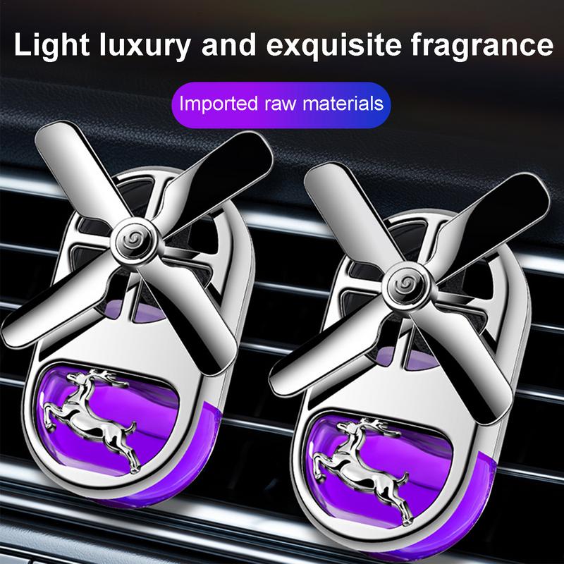 Car Scent Clip Fan Design Car Scent Diffuser Automotive Air Fresheners Odor Eliminator Car Interior Decoration