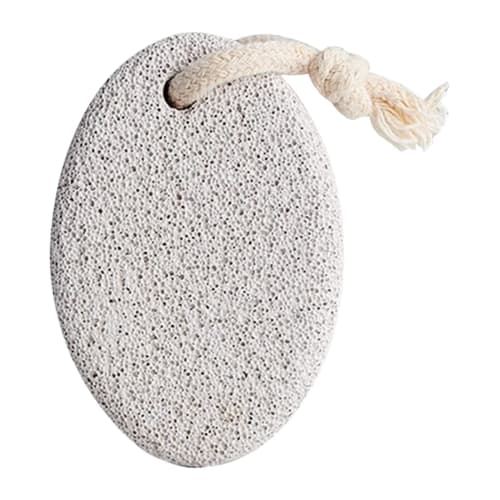 Natural Pumice Stone for Foot, Volcanic Stone, Oval Shape, Heel Exfoliation, Foot Care Tool