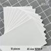 Monochrome A5 Foam Sheets: 10-Pack EVA Sponge Paper for DIY Crafts