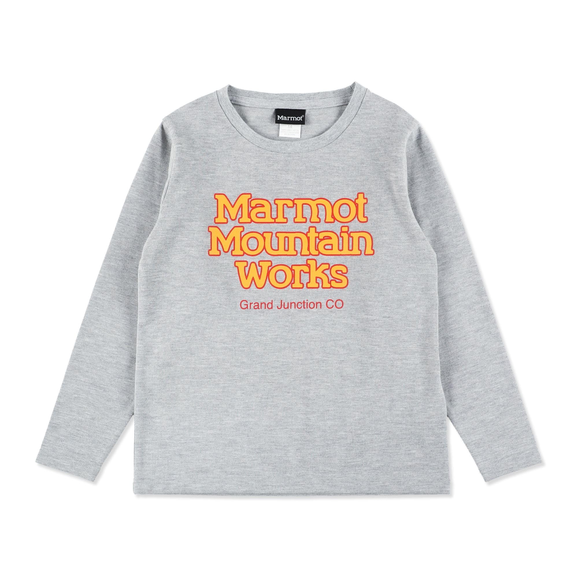Детская футболка Marmot Works с логотипом K s серый