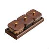 Divided Serving Tray Fruit Snack Food Storage Box Luxury Practical Nut Dish with Lid for Party