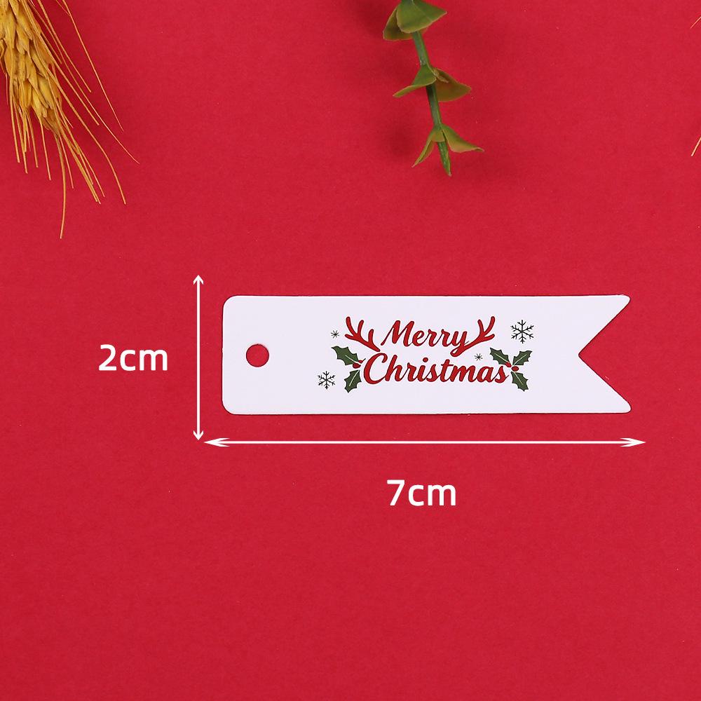 2026 New Style Christmas Gift Tags - Festive Paper Hang Tags, Party Favors, and Decorative Cards