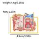 1pc Metal Hollow Bookmark High Quality Book Page Clip Reading Bookmark For Students Art Lovers