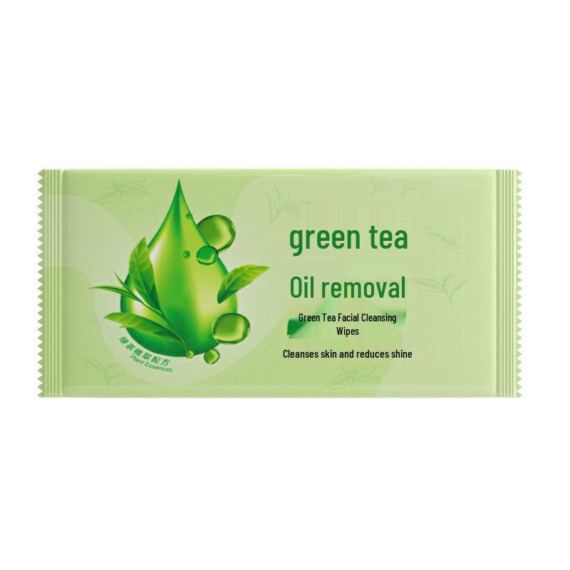 Portable Oil-Free Cooling Face Wipes for Household Use