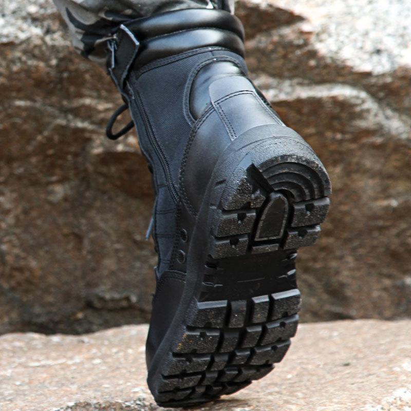 Men's Boot Combat Mens Camo Ankle Boots Tactical Big Size 36-47 Boot Male Shoes Work Safety Shoes Motocycle Shoes