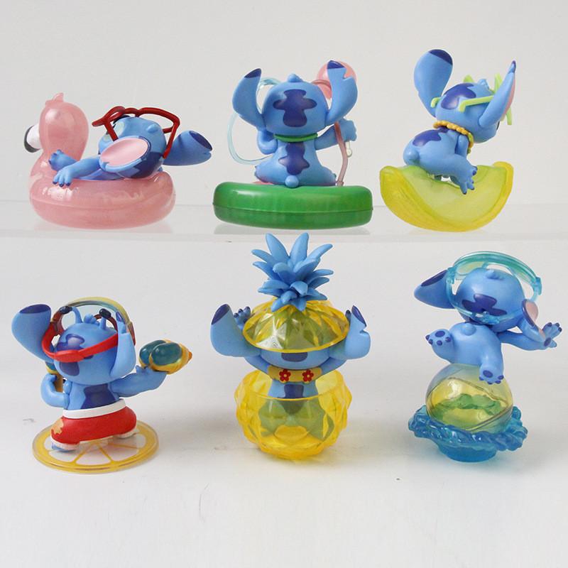 Action Lilo Stitch Figure Cartoon Model Toy Decoration Children Gifts Ornament