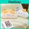 Cute Cat Plush Pillow With Pp Cotton Filling For Living Room Decor