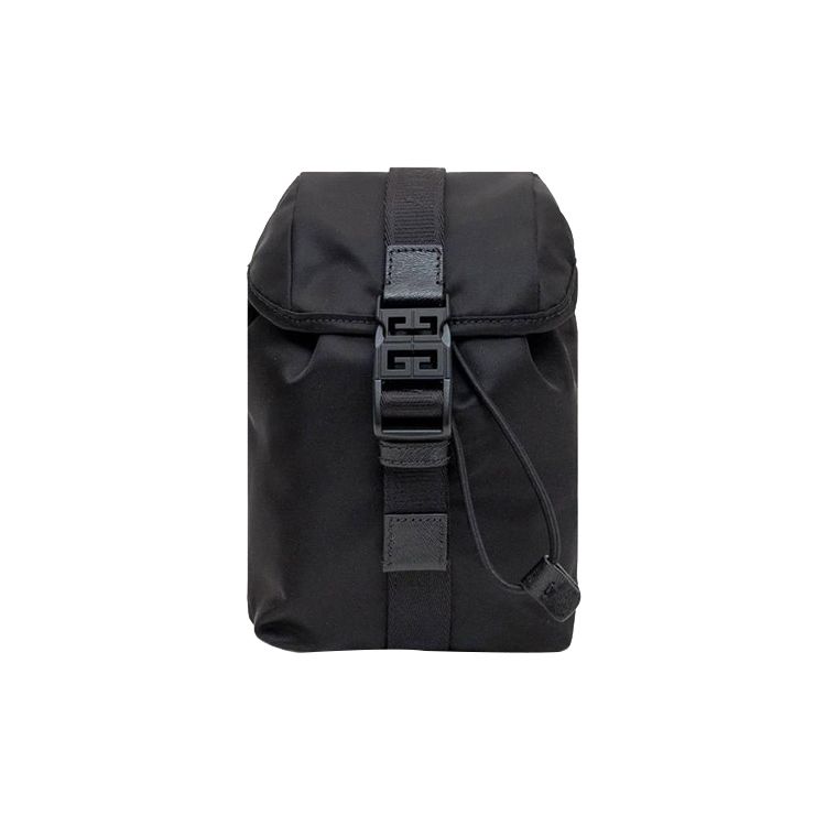 

Givenchy Solid Color Fashion Trend Flap Buckle Closure Nylon Shoulder Bag Backpack Men Backpack Black BKU02-CK17R-001G Basic Set (Bag+Dust Bag)