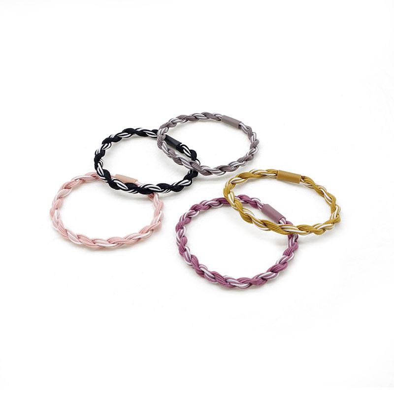 

3 шт., новая ручная резинка для волос в корейском стиле, базовая веревка для волос, высокоэластичная резинка для волос, повязка на голову, аксессуары для волос