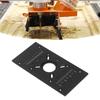 Router Table Insert Plate Aluminum Alloy Lift System Base Board Accessory for Woodworking
