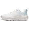 Li Ning Stoff Niedriger Schaft Freizeit Laufschuhe Damen Weiß Blau ARSU006-5