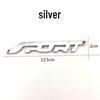 Metal Sport Emblem Sticker for Modified Car Rear