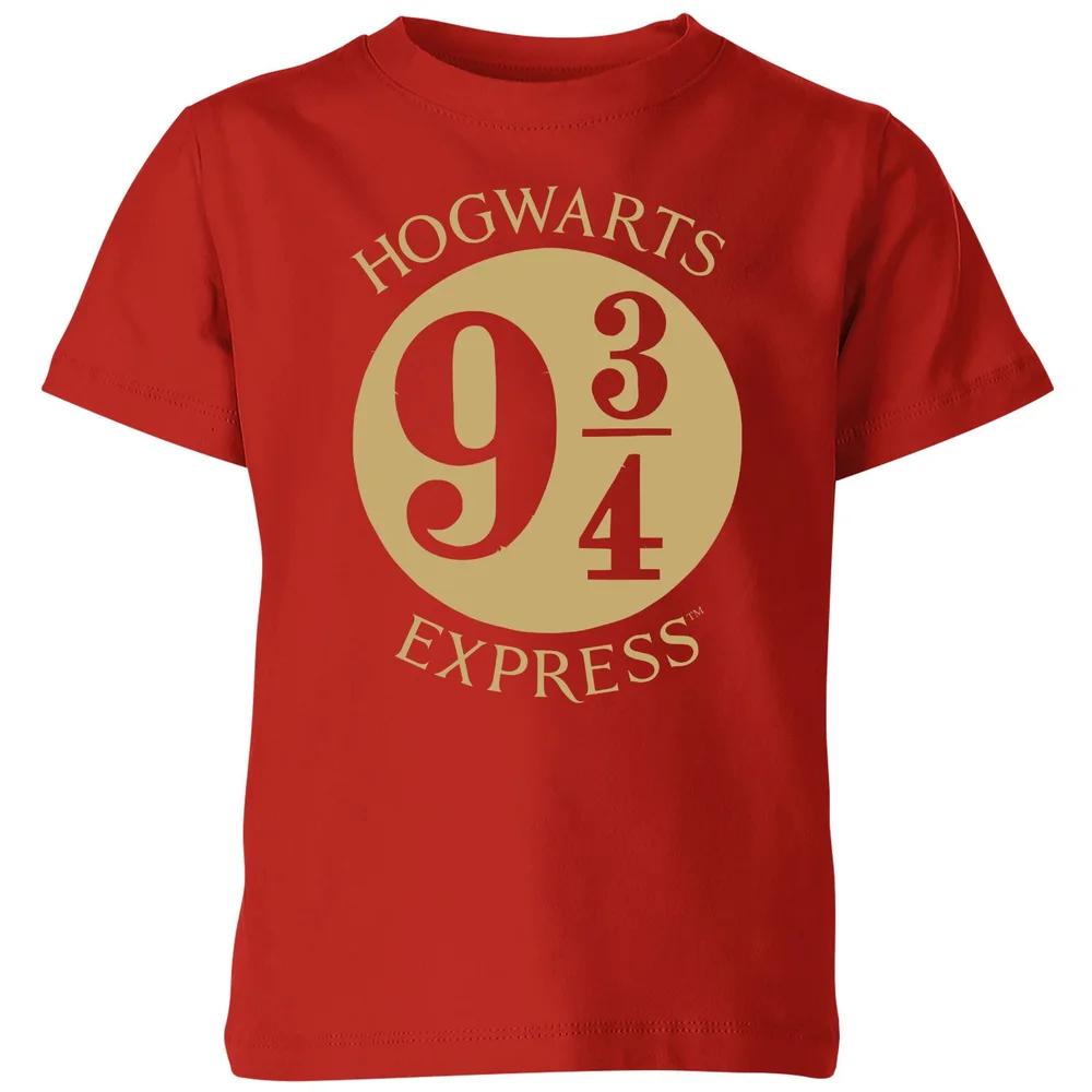 Harry Potter Platform Kids T-Shirt - Red - 3-4 Years 120
