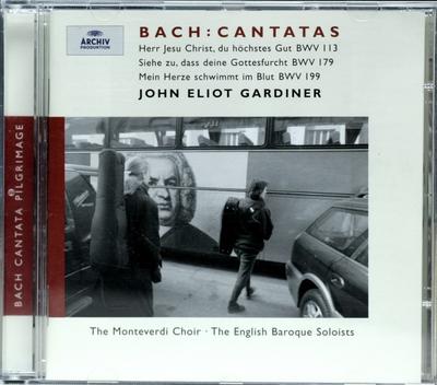CD JOHN ELIOT GARDINER THE MONTEVERDI  Bach  Cantatas BWV 113 BWV 179 B 4635912 ARCHIV PRODUKTI 2000 Europe Classical Used