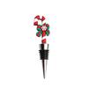 PVC Christmas Wine Stoppers - Green Christmas Tree, Snowman, Candy Cane, Reindeer, Santa Claus, Wreath for Glass Bottles