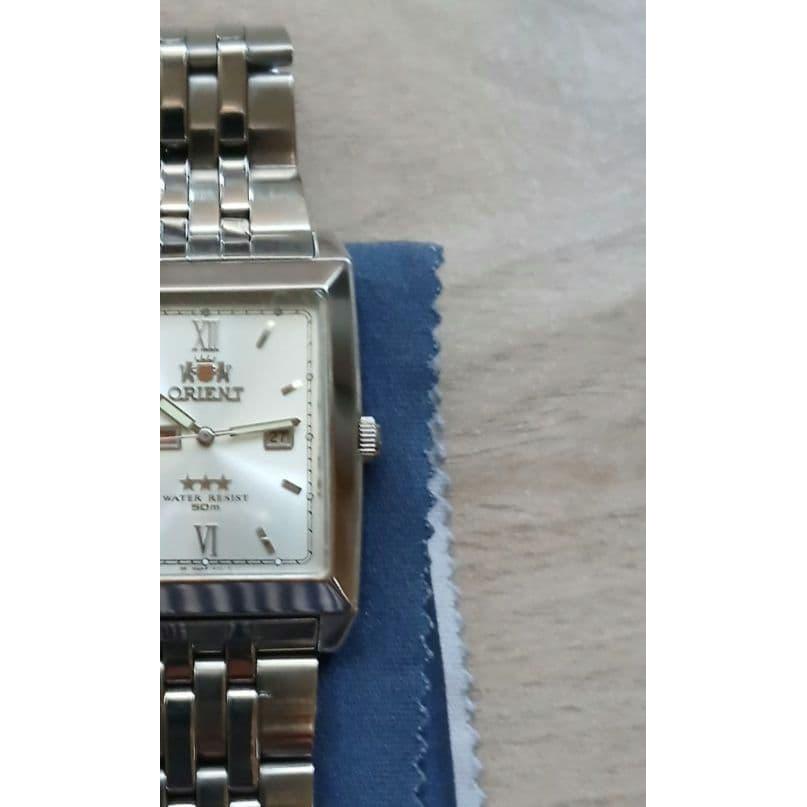 Used Orient AAA Rectangular Square Automatic Winding Mechanical