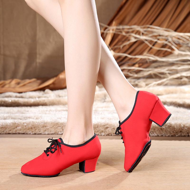 Lateinamerikanische Tanzschuhe für Damen und Kinder, Standardtänze, Tango, Modern Dance, Salsa, Trainingsschuhe für Herren, 3,5/5 cm Absatz