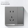 Yicheng Grey 5-Hole Household Outlet