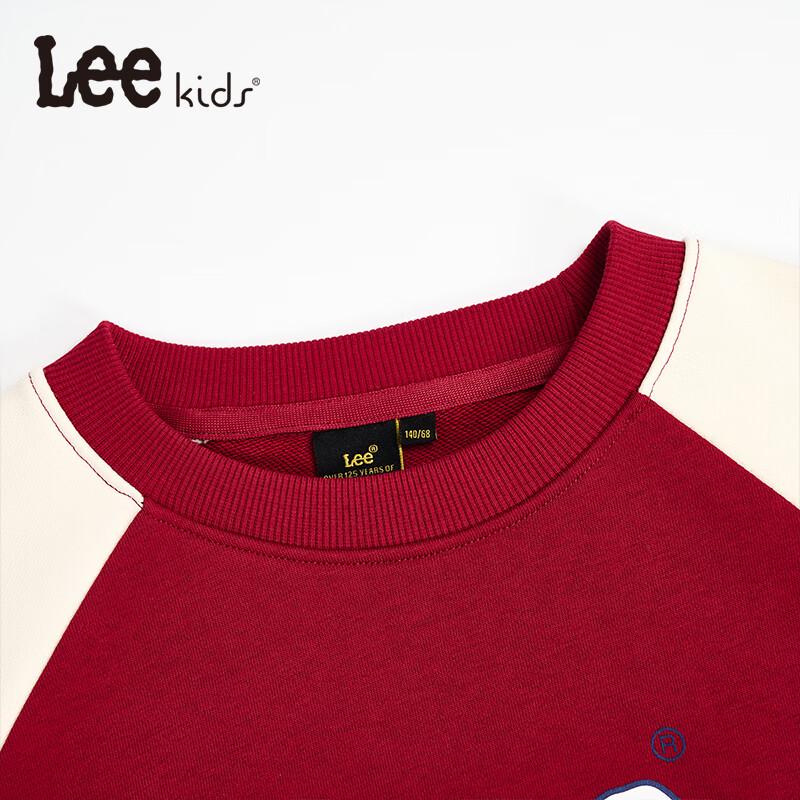 LeeKids Kids' Solona Warm Color Block Drop Shoulder Sweatshirt