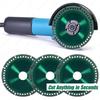 1-15Pcs Composite Multifunctional Cut Saw Blade 100/115/125mm Ultra-thin Ceramic Tile Glass Diamond Cut Disc For Angle Grinder