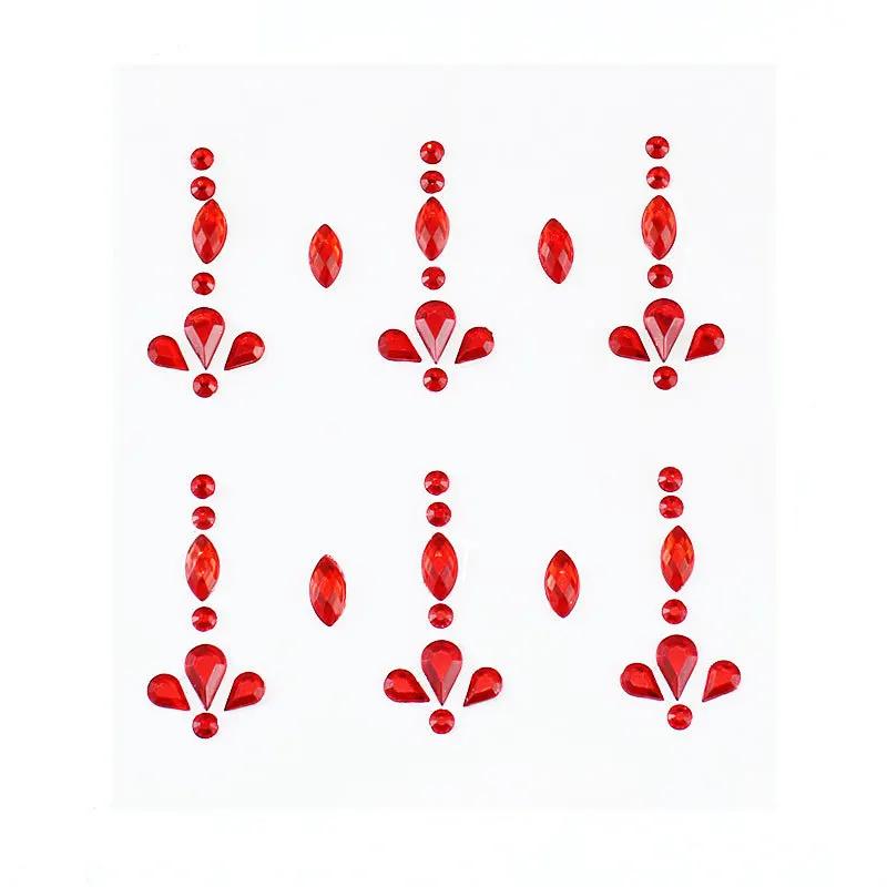 Diamond Crystal Tattoo Sticker Glitter Eyeliner Eyebrow Make Up Face Eyes Diamond Tattoos Rock Rhinestone 3D Eyeliner Stickers