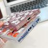 For Samsung Galaxy S23 Ultra Case IMD Cartoon PC+TPU Protective Mobile Cover with Glass Lens Film