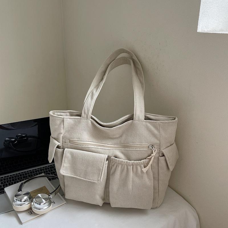 Retro Large-capacity Bag Fashionable Casual Texture Personalized Shoulder Bag Autumn and Winter New 2025 Women's Tote Bag