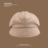 French Style Hat for Women All Match  Face Showing Small Pile Hat Fashionable Sunshade Fisherman Hat  Long In Front and Short In Back  Trendy