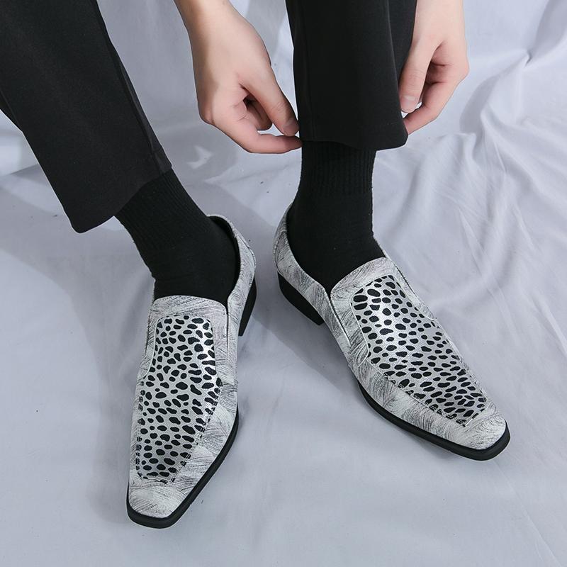 Pánské italské mokasíny nazouvací módní luxusní kůže britský styl měkká bota pánské mokasíny boty Muž zapato cuero hombre