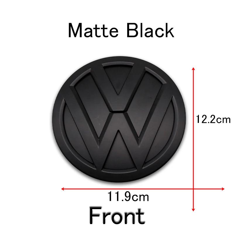 W241Pc For VW Polo 6 6C 2014-2018 Volkswagen Rear Trunk Lid Front Grill Badge Emblem Logo Decorative Auto Replacement Accessories