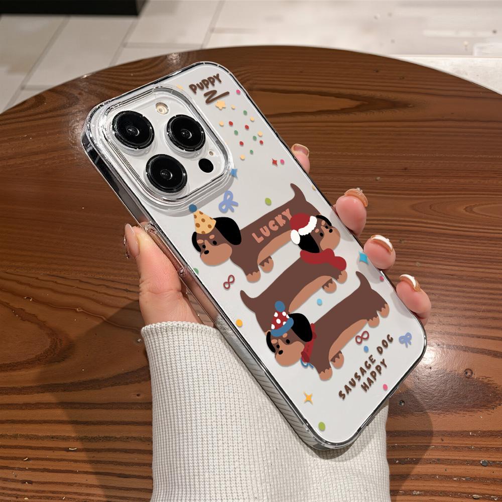 Acrylic Phone Case for iPhone 11 12 13 14 Pro 12 14 16 Pro Max for Samsung A16 A36 A56 S24 FE High-quality Painted Anti-fall Mobile Phone Case