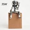 Durable Resin Skeleton Craft Vintage Robot Statue, Industrial Mechanical Figurine, Cool Desktop Atmosphere Ornament Gothic Desk Decor for Office