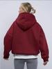 Women's Trendy American Fleece Letter Hoodie - Stylish Autumn/Winter Couple's Top