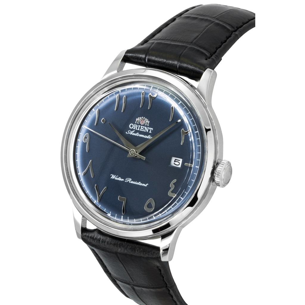 Orient Classic Bambino Leather Strap Navy Blue Dial Automatic RA-AC0036L Men's Watch