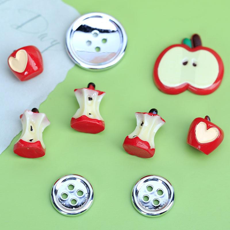 Xiaohongshu-Style Shoe and Hair Accessories: Hole Shoes Decorations, Hair Clips, Ties, Refrigerator Magnets
