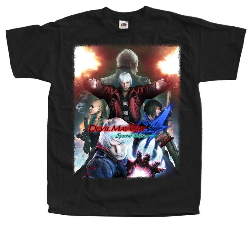 DEVIL MAY CRY 4 T shirt BLACK S-5XL ALL SIZES NEW!!! L
