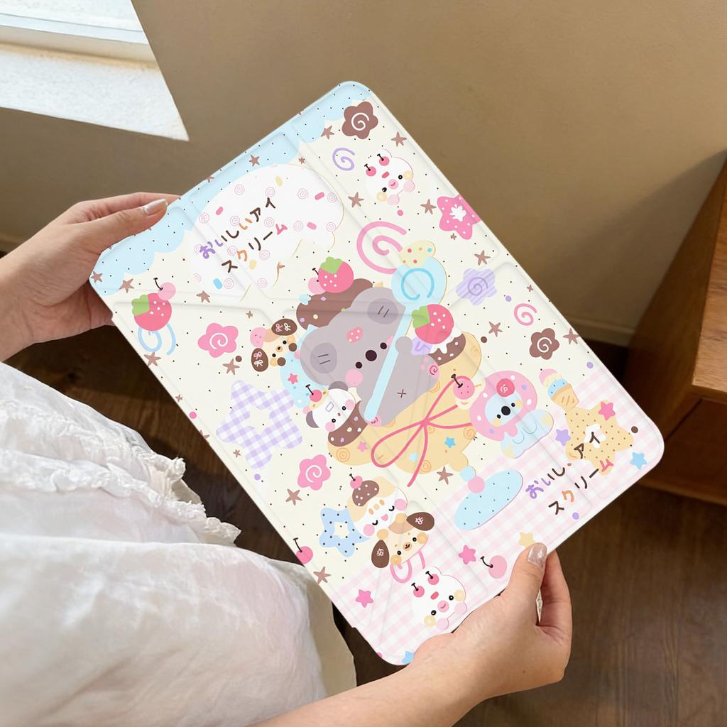 Y Fold Tablet Case For iPad 4/5th 10.9 Huawei 11 2021-2023 SamsungS7 11 SamsungS9 S10 Plus 12.4 iPad 11th 2025 iPad10.2 7/8/9th