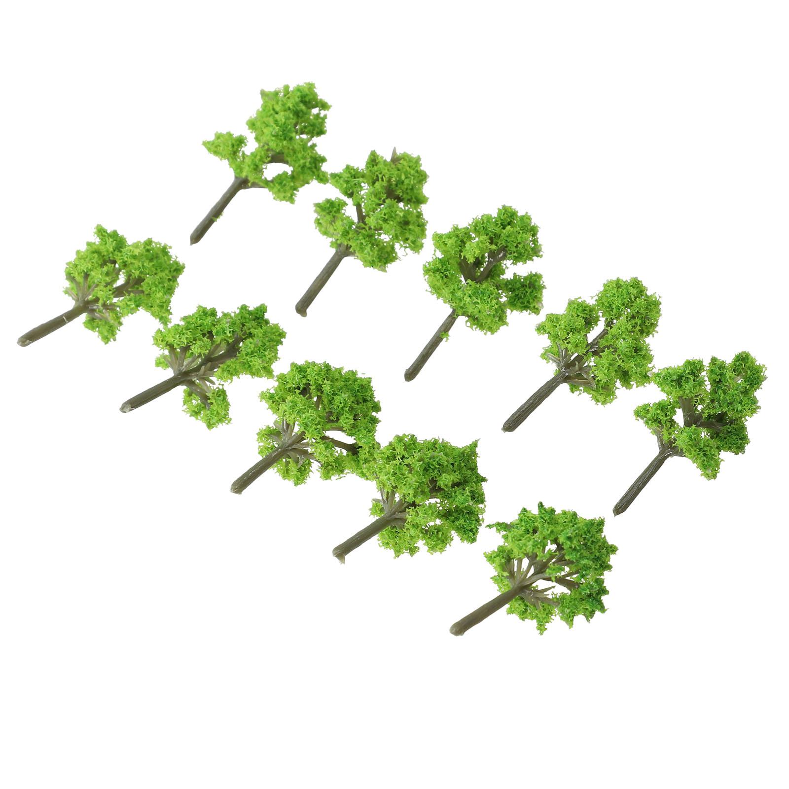 

Scene Model Trees Decoration Diorama Display Green Plastic Props Railroad Resin 10pcs Scale Scenery Simulation DIY China Mainland