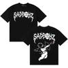 Rapper Junior H Sad Boyz Ya No Quiero Nada T-Shirt Unisex Damenmode Kurzarm Beidseitiger Druck Pop Oversized T-Shirt Jugendliche
