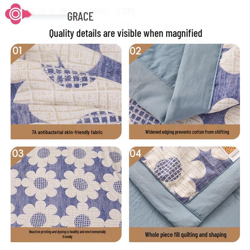 Grace Huaqing 7A Antibacterial All-Season Quilt