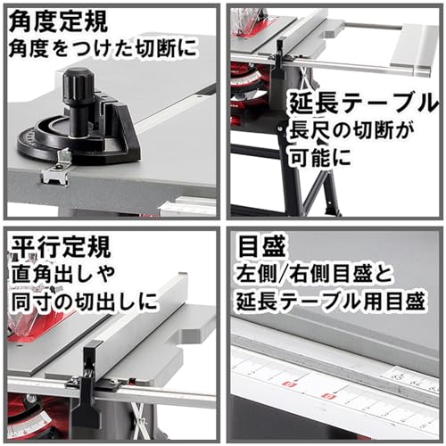 SK11 (SK11) Woodworking Table Saw Maximum Width 1000 X Depth 570mm STS-255ET Blade Diameter 255mm Chip Saw Included