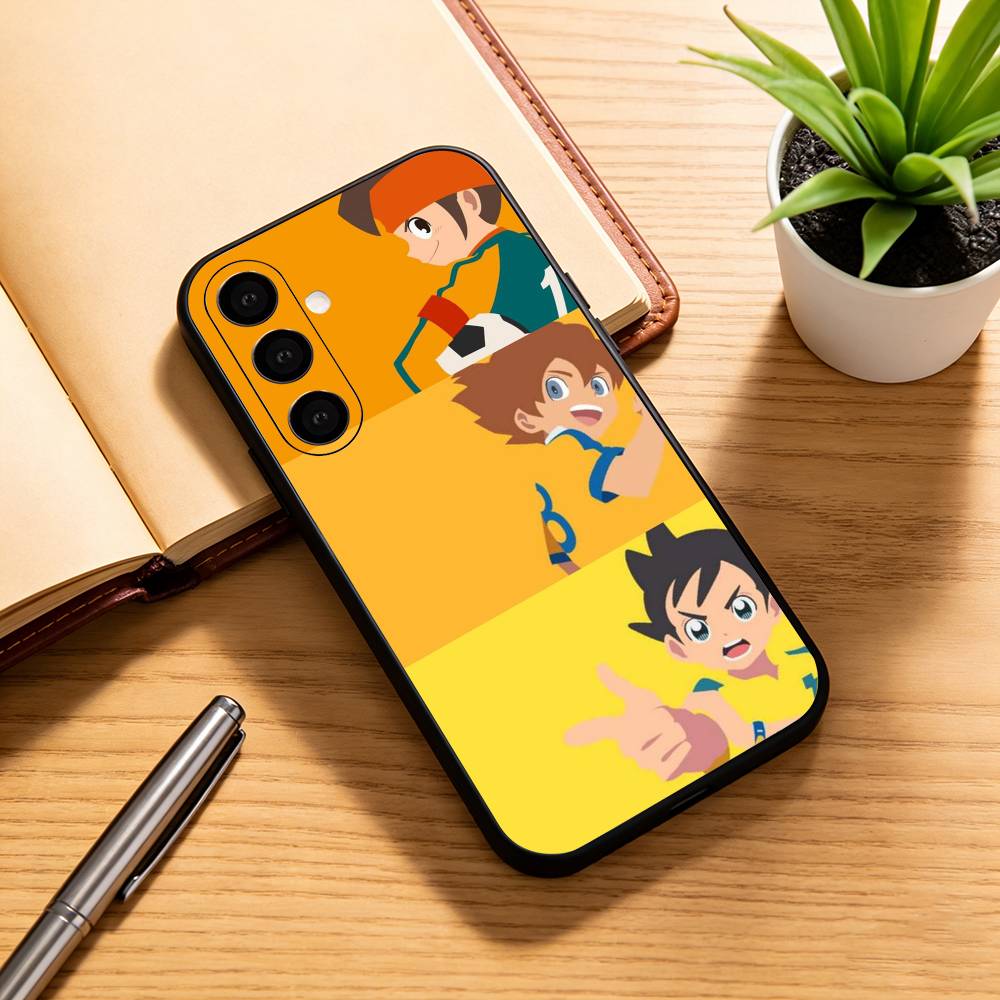 Inazumas Anime E-Eleven  Phone Case For Samsung Galaxy A73,A72,A71,A70,A53,A52,A51,Others Soft Black Cover