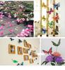 12Pcs 3D PVC Wall Sticker Butterfly Children\'s Room Home Background Wall Decoration Living Room Bedroom Home Decoration