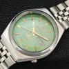 GENUINE VINTAGE CITIZEN AUTOMATIC 8200 JAPAN MENS GREEN DIAL WATCH a709334-1